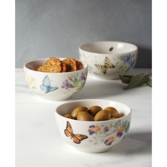Butterfly Meadow Kitchen  Mini Bowl Set/3, Created for Macy's