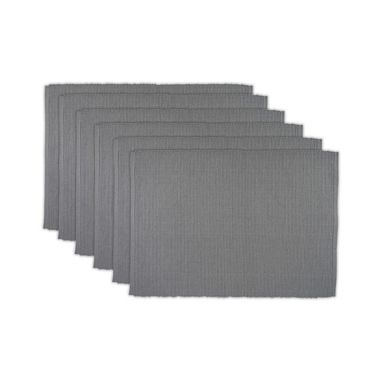 Ribbed Placemat, Set of 6