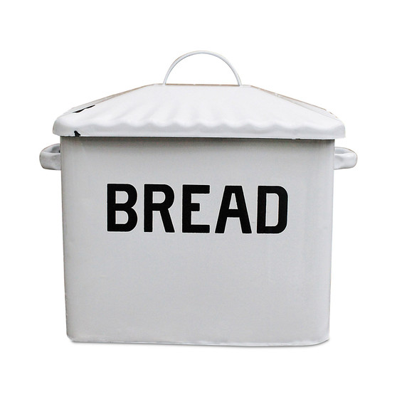 Enameled Metal ''Bread'' Box