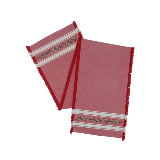 Holiday Stripe Table Runner