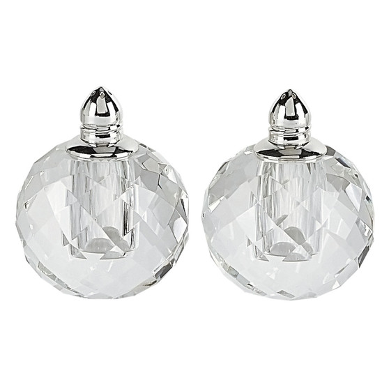 Zendra Platinum Salt  & Pepper Shaker Pair