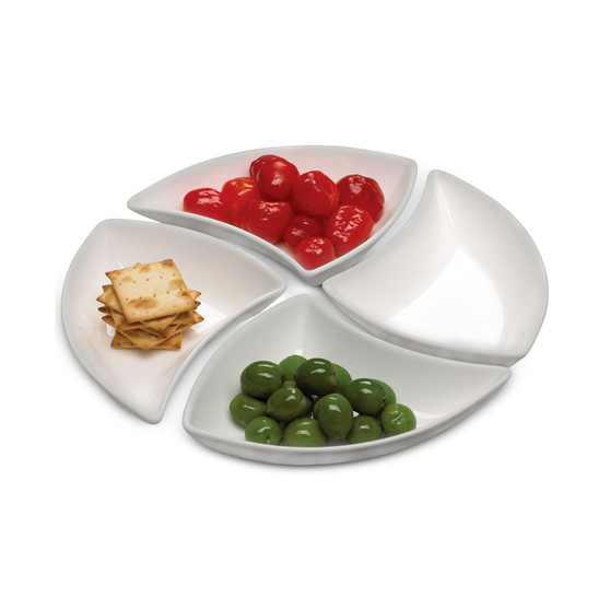New Wave Set of 4 Appetizer Dishes