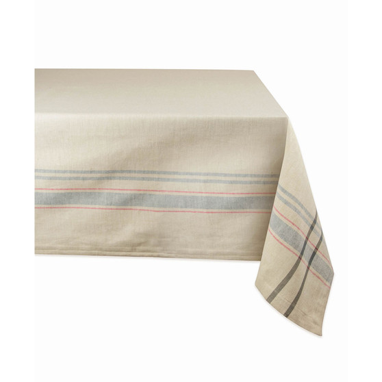 French Stripe Tablecloth 60" x 120"