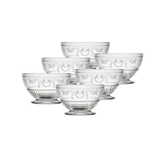 La Rochere Versailles 21-ounce Bowl, Set of 6