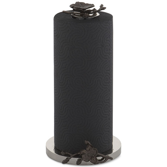 Black Orchid Collection Paper Towel Holder