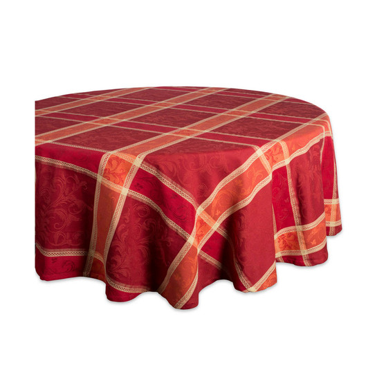 Harvest Wheat Jacquard Tablecloth