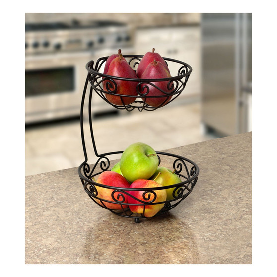 Scroll Arched 2-Tier Server