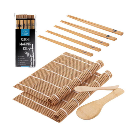 9 Piece Sushi Making Kit For Beginners