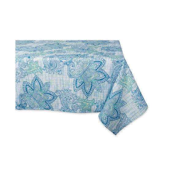 Paisley Print Outdoor Tablecloth 60" x 120"