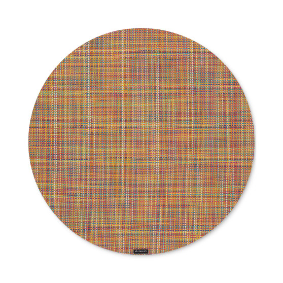 Mini Basketweave 15" Round Placemat