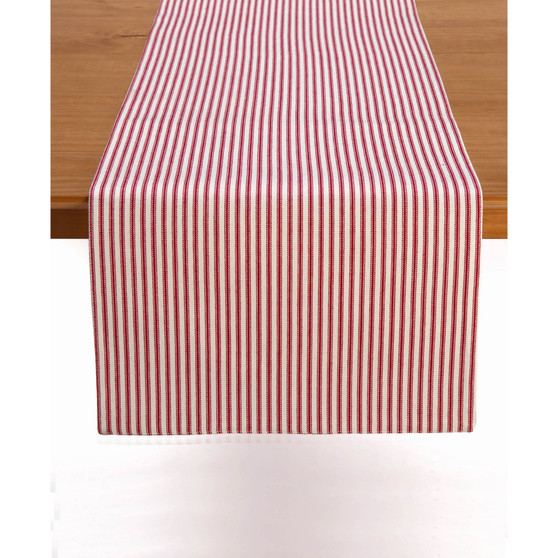 Ticking Stripe-Table Runner, 72" x 14"