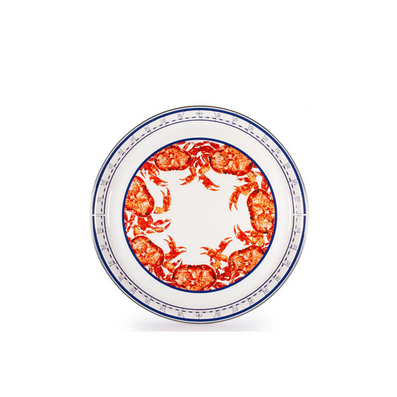 Crab House Enamelware Collection 15.5" Serving Tray