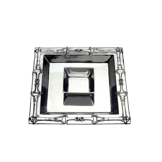 Designs Aluminum Equestrian Chip and Dip