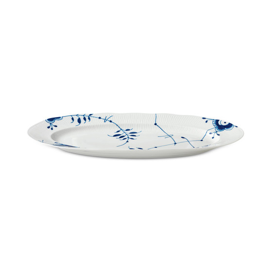 Blue Fluted Mega Fish Platter