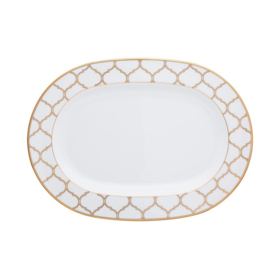 Eternal Palace Gold Oval Platter, 14"
