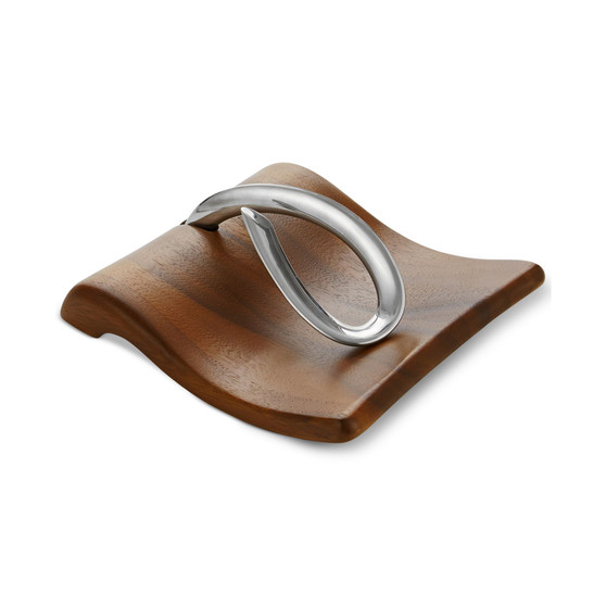 Nambe Breeze 9" Napkin Holder