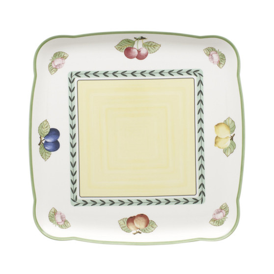 French Garden Square Platter