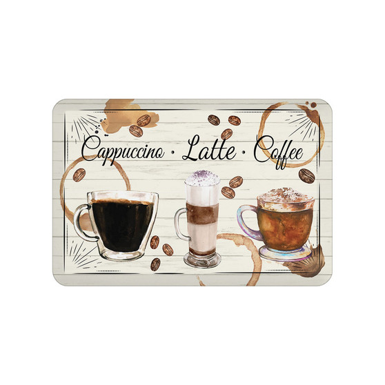 Coffee Cafe Kitchen Mat, 20" x 30"