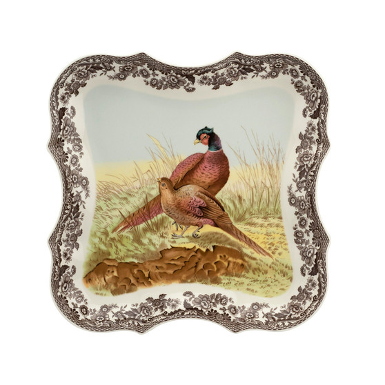 Woodland Pheasant Octagonal Plate