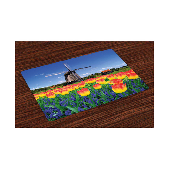 Landscape Place Mats, Set of 4