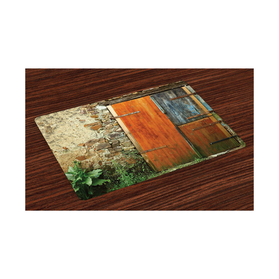 Shutters Place Mats, Set of 4