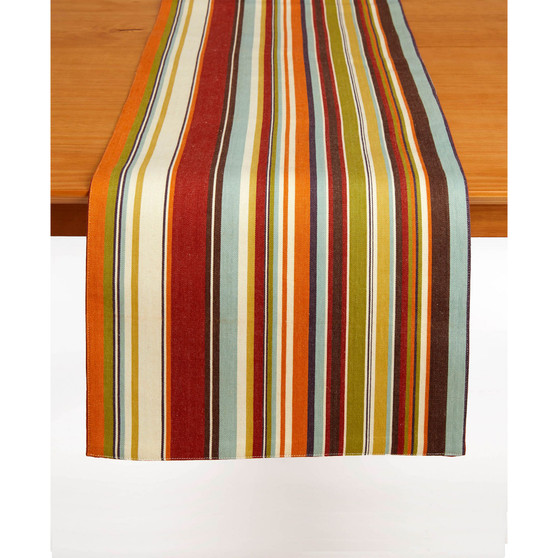 Terrain Stripe Table Runner, 72" x 14"