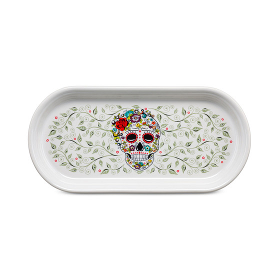 Skull and Vine Sugar Bread Tray
