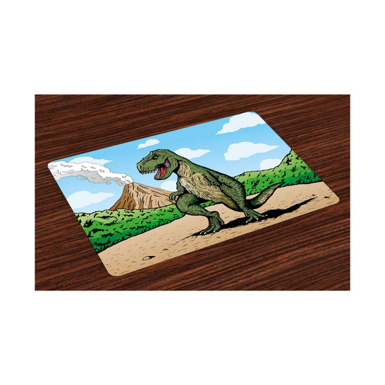 Dinosaur Place Mats, Set of 4