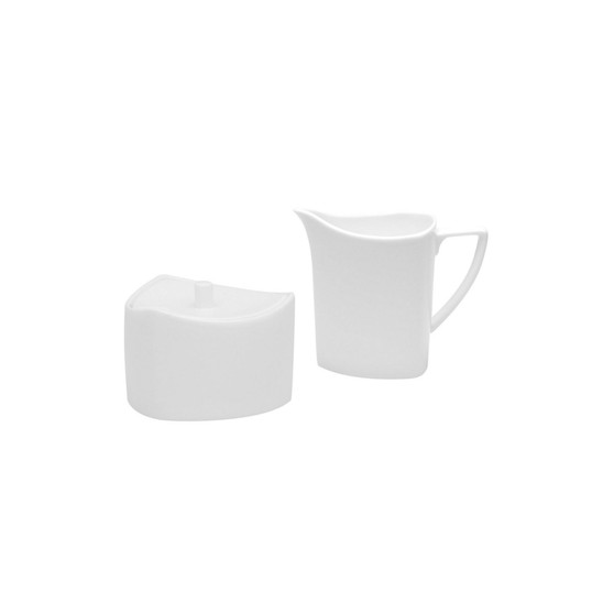 Extreme Creamer and Covered Sugar Bowl