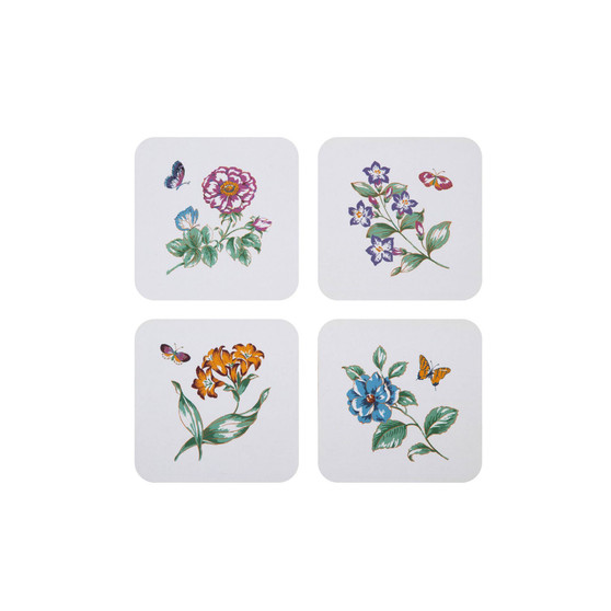 Butterfly Meadow Cork Coaster, Set of 4