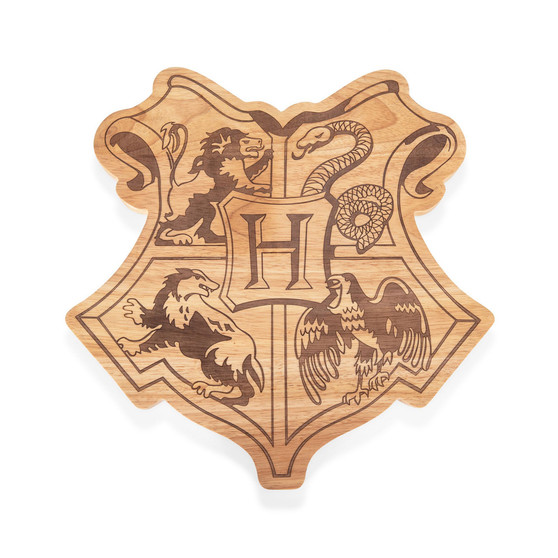 Harry Potter Hogwarts Crest Charcuterie Board