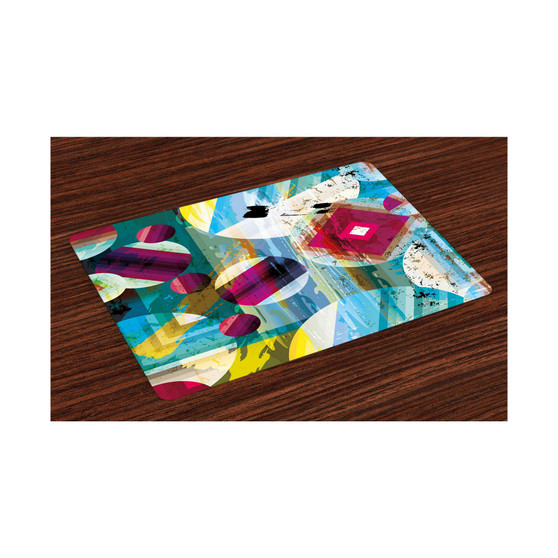 Modern Art Place Mats, Set of 4