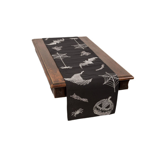 Happy Halloween Double Layer Table Runner