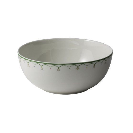 Colorful Spring Medium Round Vegetable Bowl