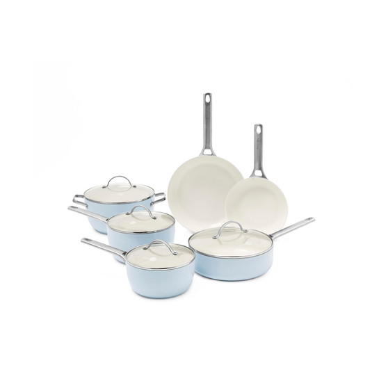 Padova Ceramic Non-Stick Cookware Set, 10 Piece
