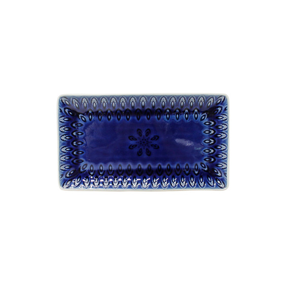 Peacock 12" Rectangular Platter