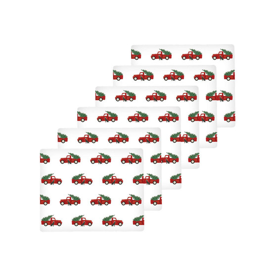 Trucks Hardboard Placemat, Set of 6