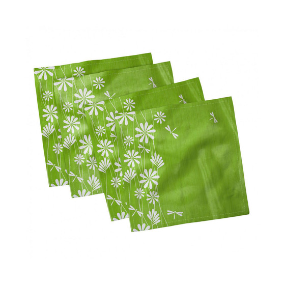 Dragonfly Set of 4 Napkins, 18" x 18"
