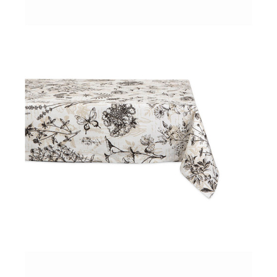 Botanical Print Table cloth 52" X 52"