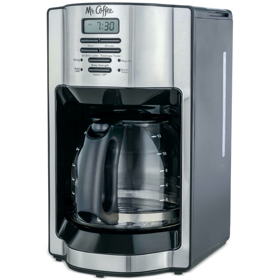 12-Cup Rapid Brew Programmable Coffee Maker