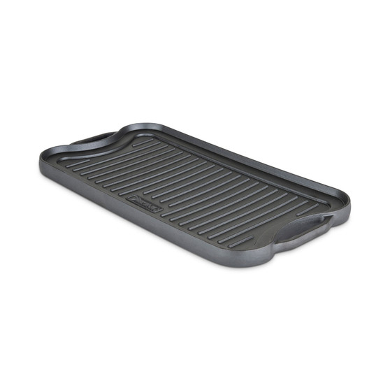 20" Pre-Seasoned Cast Iron Reversible Grill/Griddle Pan