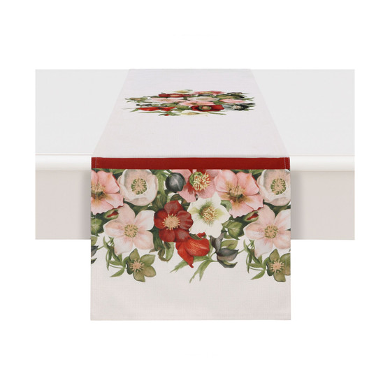 Vintage Petals 13x72 Table Runner