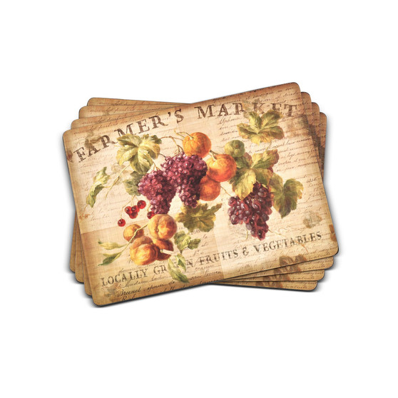 Abundant Fall Placemats, Set of 4
