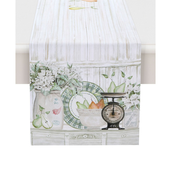 French Pears Runner, 13" x 72"