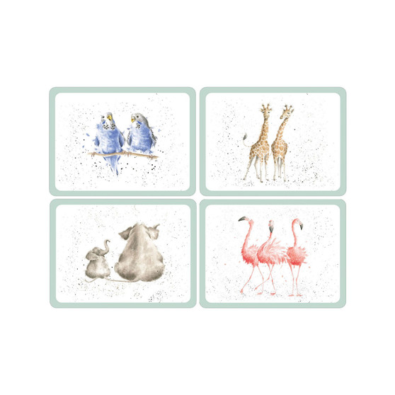 Royal Worcester Zoological Placemat - Set of 4