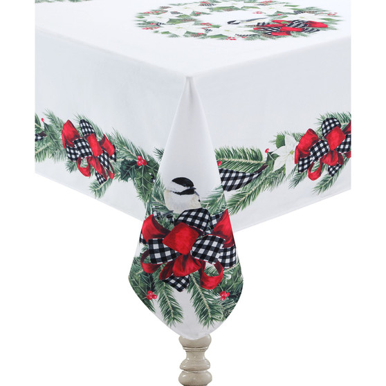 Christmas Trimmings Tablecloth - 70" x 120"