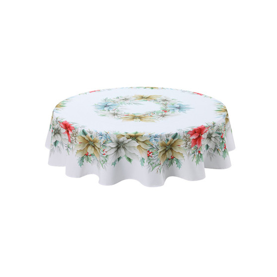 Glad Tidings 70" Round Tablecloth