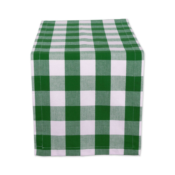 Shamrock Buffalo Check Table Runner