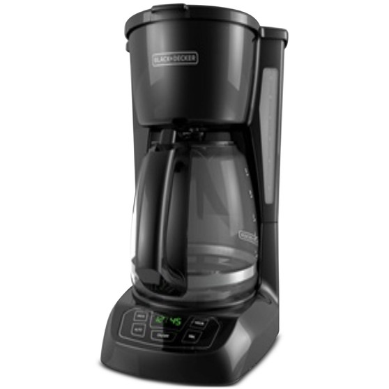 12-Cup Programmable Glass Carafe Coffeemaker