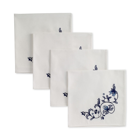 Blue Portofino 4-Pc. Napkin Set